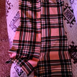 Very comfortable plaid tube top romper